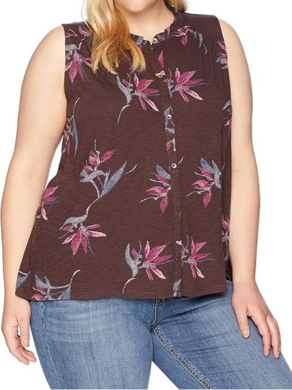 Lucky Brand Floral Printed Tank